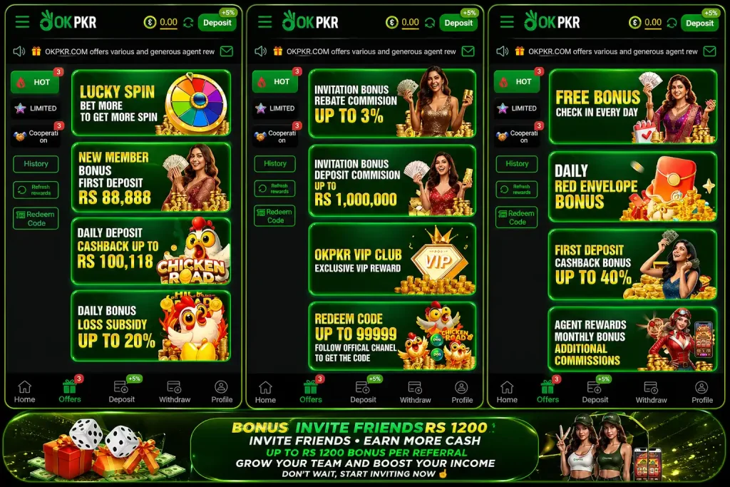 Bonuses and Promotions